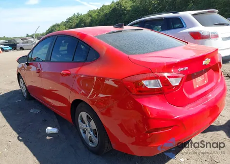 2017 Chevrolet Cruze Ls Auto из США, поврежденный, VIN 1G1BC5SM5H7158598